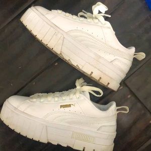 Twice Worn Puma Platform Sneakers